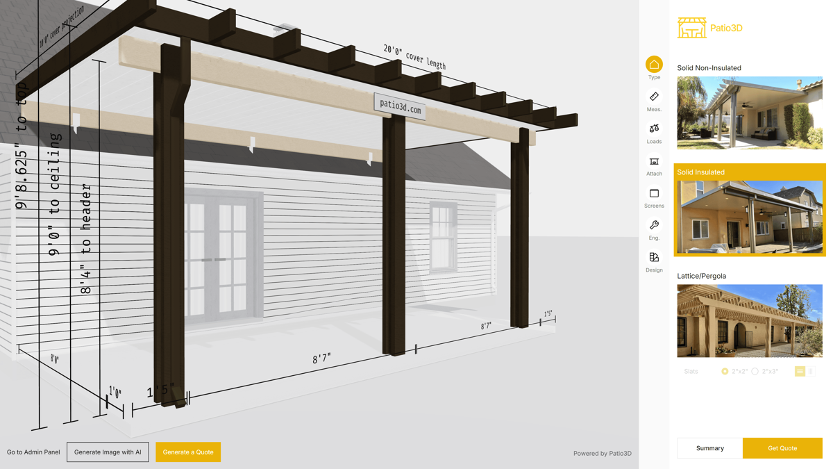Did you know Patio3D uses ICC-ES-based engineering?