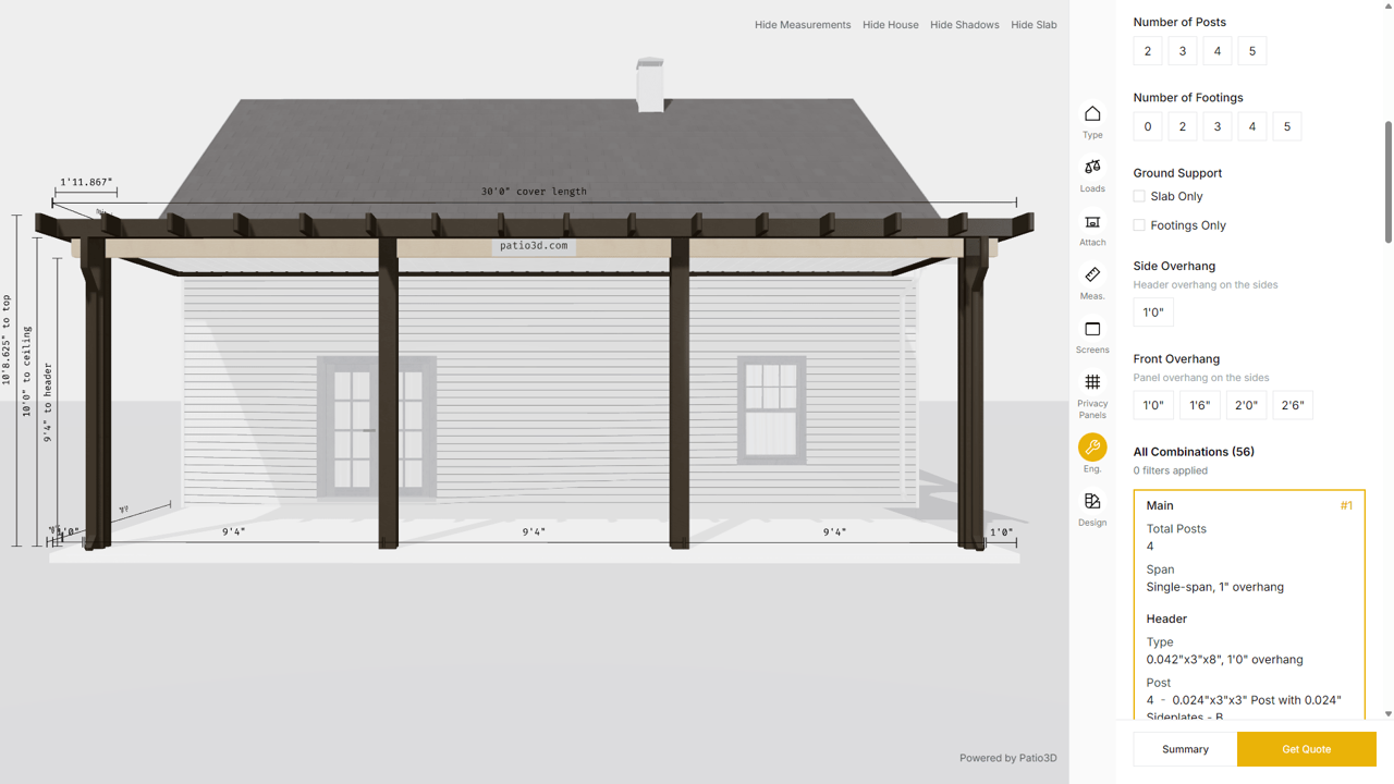Roof Mounts, Privacy Panels, Screens, and Engineering Improvements! — product screenshot